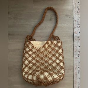 Universal Thread Macramé Shoulder Handbag